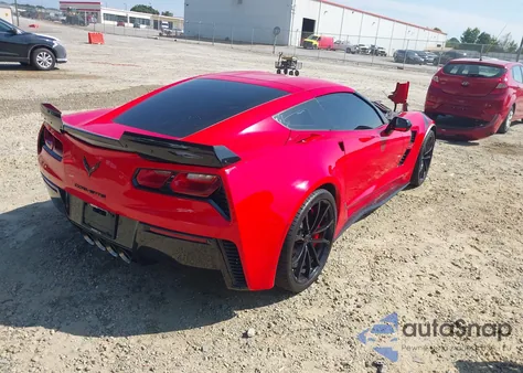 2018 Chevrolet Corvette Grand Sport 2Lt z USA, uszkodzony, nr VIN 1G1YY2D7XJ5102045